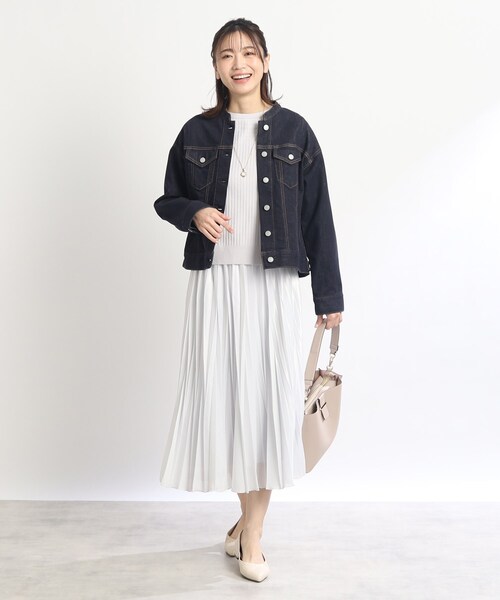 OUR キレイめデニム ジャケット 295070_L.jpg