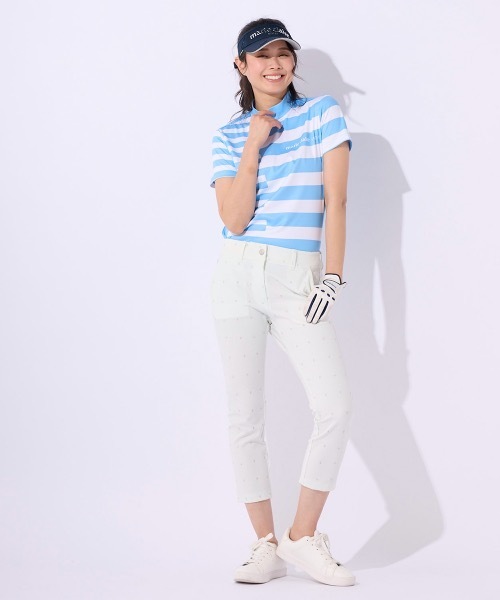 marie claire(マリ・クレール)の「【marie claire/マリ.クレール】レディースストレッチ9分丈パンツ ゴルフ(その他パンツ・レディース・ホワイト系その他/レッド系その他/ホワイト/ブルー系その他/ブラック・LARGE/X-LARGE/MEDIUM)」の7枚目の写真