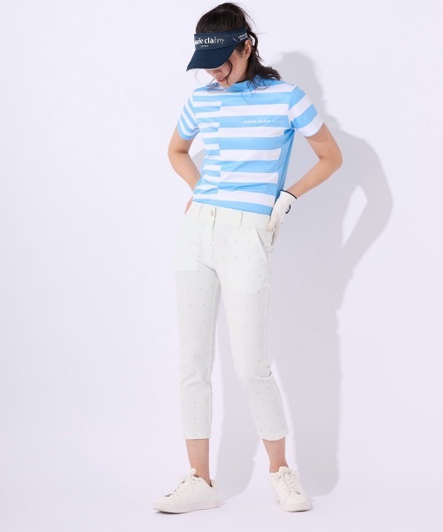 marie claire(マリ・クレール)の「【marie claire/マリ.クレール】レディースストレッチ9分丈パンツ ゴルフ(その他パンツ・レディース・ホワイト系その他/レッド系その他/ホワイト/ブルー系その他/ブラック・LARGE/X-LARGE/MEDIUM)」の8枚目の写真