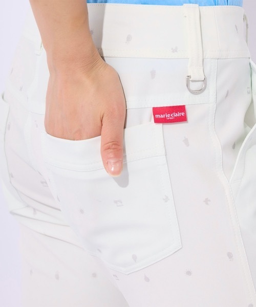 marie claire(マリ・クレール)の「【marie claire/マリ.クレール】レディースストレッチ9分丈パンツ ゴルフ(その他パンツ・レディース・ホワイト系その他/レッド系その他/ホワイト/ブルー系その他/ブラック・LARGE/X-LARGE/MEDIUM)」の15枚目の写真