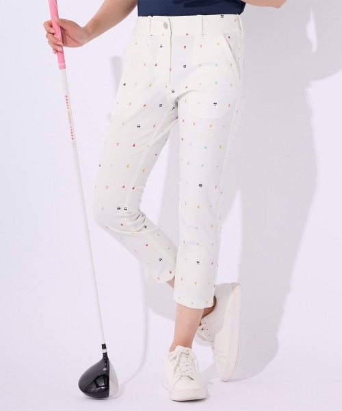 marie claire(マリ・クレール)の「【marie claire/マリ.クレール】レディースストレッチ9分丈パンツ ゴルフ(その他パンツ・レディース・ホワイト系その他/レッド系その他/ホワイト/ブルー系その他/ブラック・LARGE/X-LARGE/MEDIUM)」の19枚目の写真