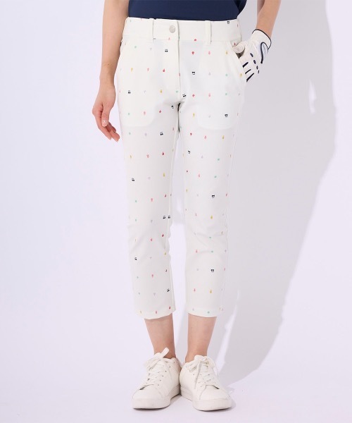 marie claire(マリ・クレール)の「【marie claire/マリ.クレール】レディースストレッチ9分丈パンツ ゴルフ(その他パンツ・レディース・ホワイト系その他/レッド系その他/ホワイト/ブルー系その他/ブラック・LARGE/X-LARGE/MEDIUM)」の20枚目の写真
