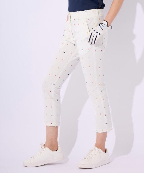 marie claire(マリ・クレール)の「【marie claire/マリ.クレール】レディースストレッチ9分丈パンツ ゴルフ(その他パンツ・レディース・ホワイト系その他/レッド系その他/ホワイト/ブルー系その他/ブラック・LARGE/X-LARGE/MEDIUM)」の21枚目の写真