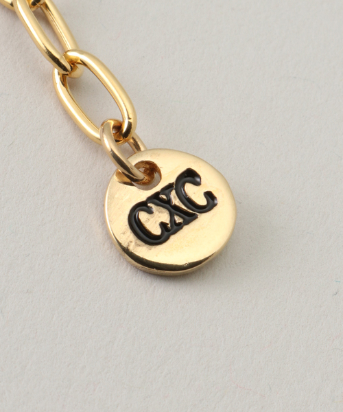 CXC（シーエックスシー）の「【CXC】レザーチョーカー（ネックレス・レディース・ゴールド・FREE）」の5枚目の写真