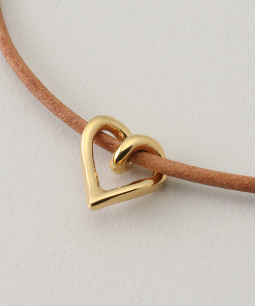 CXC（シーエックスシー）の「【CXC】レザーチョーカー（ネックレス・レディース・ゴールド・FREE）」の6枚目の写真