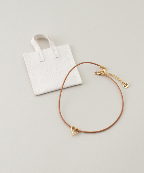 CXC（シーエックスシー）の「【CXC】レザーチョーカー（ネックレス・レディース・ゴールド・FREE）」の7枚目の写真