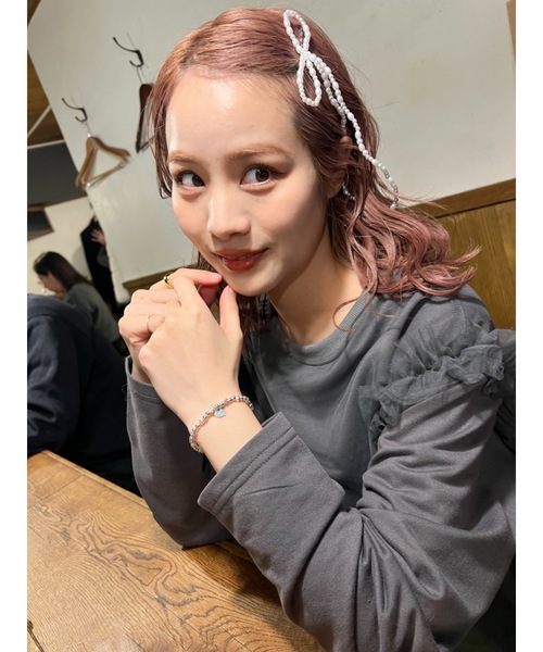 JUMELLE（ジュメロ）の「【結婚式/オケージョン】pearl ribbon pin（ヘアピン・レディース・ホワイト・FREE）」の20枚目の写真