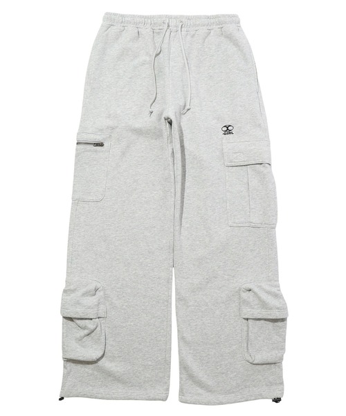 X-girl（エックスガール）の「MULTI POCKET SWEAT PANTS（スウェットパンツ・レディース・アッシュ/ブラック・S/M）」の13枚目の写真