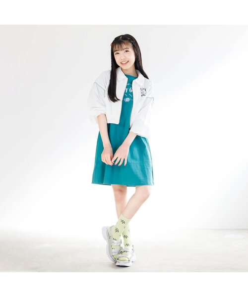 algy（アルジー）の「シャカシャカタンタケブルゾン（ブルゾン・キッズ・ブラック/オフホワイト・X-SMALL/MEDIUM/SMALL/XX-SMALL）」の3枚目の写真