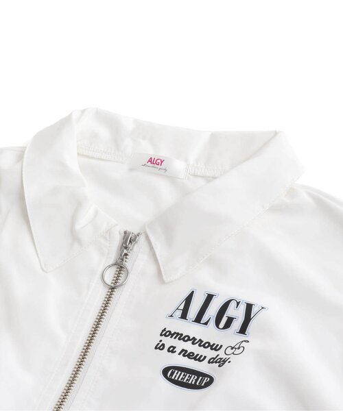 algy（アルジー）の「シャカシャカタンタケブルゾン（ブルゾン・キッズ・ブラック/オフホワイト・X-SMALL/MEDIUM/SMALL/XX-SMALL）」の11枚目の写真