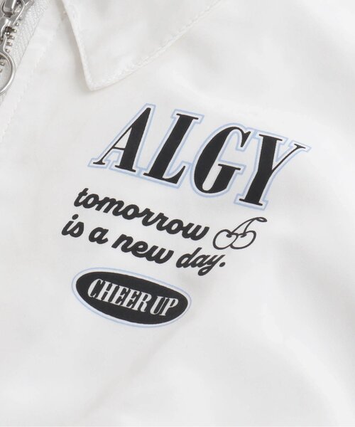 algy（アルジー）の「シャカシャカタンタケブルゾン（ブルゾン・キッズ・ブラック/オフホワイト・X-SMALL/MEDIUM/SMALL/XX-SMALL）」の13枚目の写真