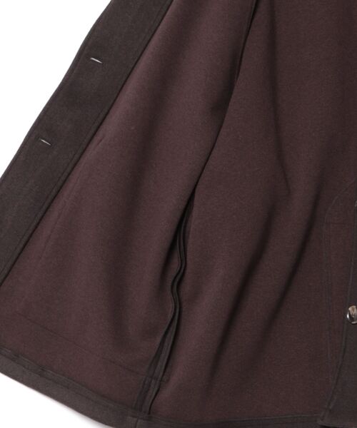 RiLi（リリ）の「カットメルトンミドルコート【RL】（その他アウター・レディース・ベージュ/ブラウン・FREE）」の4枚目の写真