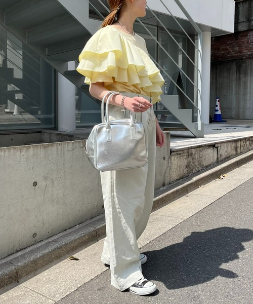 willow pants タックデニム サイズ0 CIAOPANIC TYPY（チャオパニックティピー）の「【willow】箔