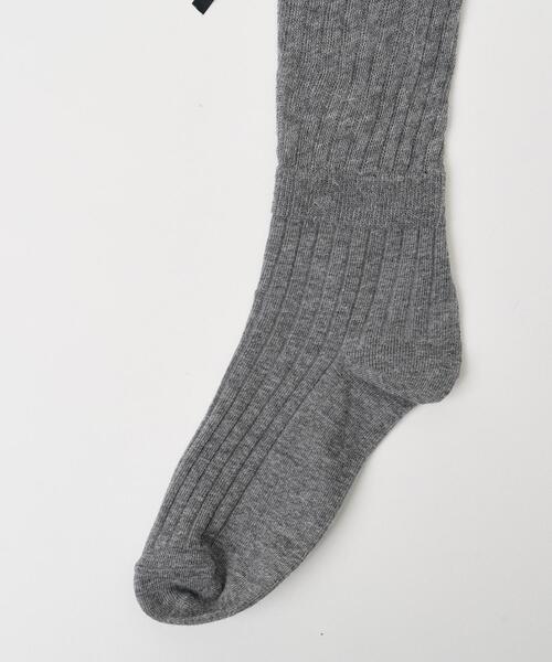 WEGO(ウィゴー)の「WEGO/メニーリボンハイソックス(ソックス/靴下・レディース・グレー/オフホワイト/ブラック・23-25cm)」の8枚目の写真