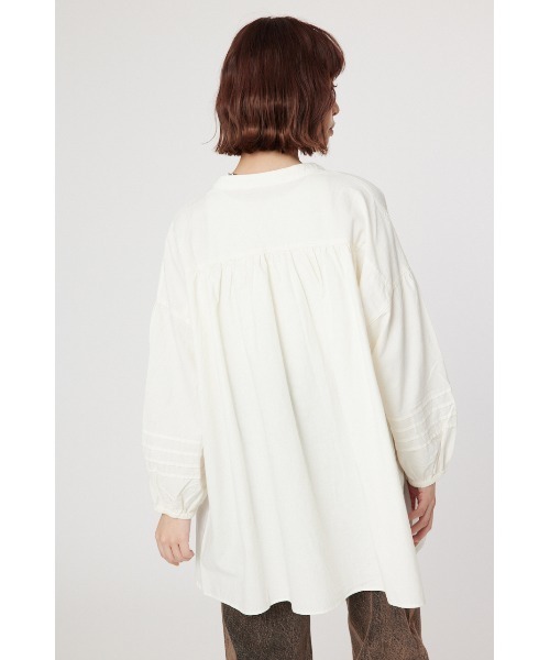 RODEO CROWNS WIDE BOWL（ロデオクラウンズワイドボウル）の「ボリュームスリーブカフタンチュニック（チュニック・レディース・オフホワイト/レッド/ブラック・FREE）」の6枚目の写真