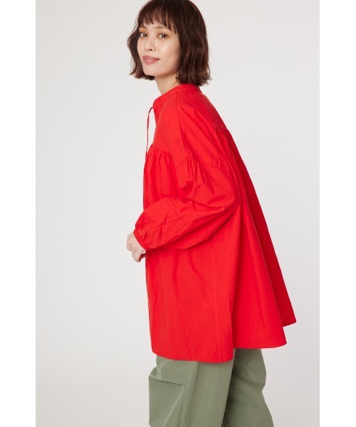 RODEO CROWNS WIDE BOWL（ロデオクラウンズワイドボウル）の「ボリュームスリーブカフタンチュニック（チュニック・レディース・オフホワイト/レッド/ブラック・FREE）」の9枚目の写真