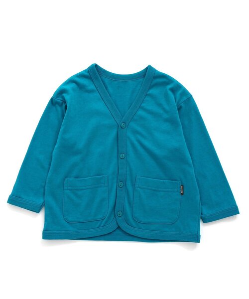 BREEZE(ブリーズ)の「UVカットカーディガン(カーディガン/ボレロ・キッズ・ベージュ/ライム/ターコイズブルー/アイボリー/ブラック・90/120/130/140/110/100/80)」の9枚目の写真