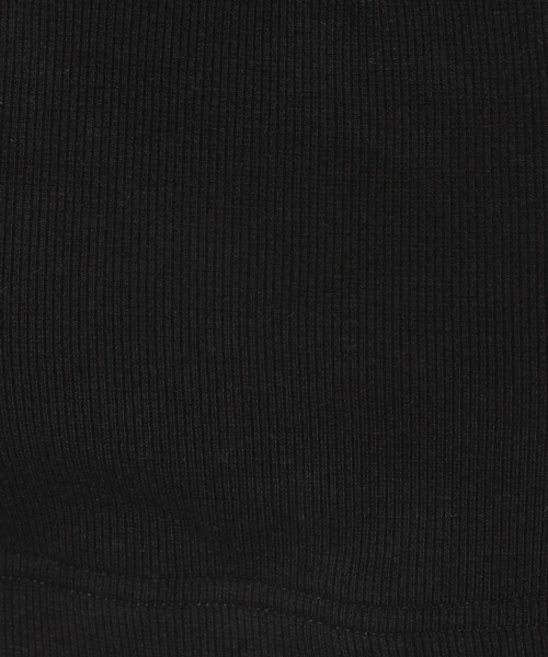 Heather（ヘザー）の「ショートカップ付きリブキャミ　113120（キャミソール・レディース・オフホワイト/ブラック・S/M）」の15枚目の写真