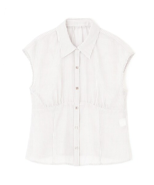 PROPORTION BODY DRESSING（プロポーションボディドレッシング）の「シアーストライプブラウス / 1214110418（シャツ/ブラウス・レディース・ブラウン/ブルー系その他・SMALL/MEDIUM）」の8枚目の写真