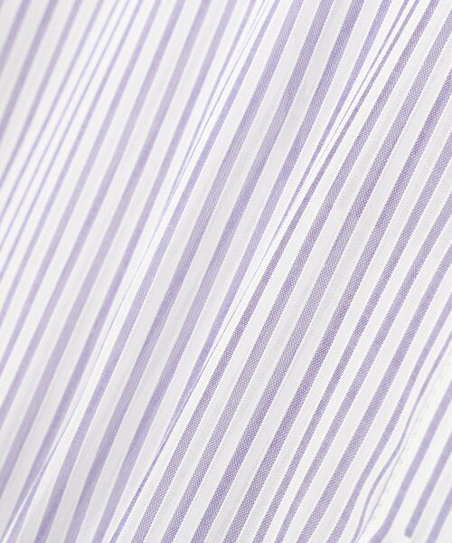 PROPORTION BODY DRESSING（プロポーションボディドレッシング）の「シアーストライプブラウス / 1214110418（シャツ/ブラウス・レディース・ブラウン/ブルー系その他・SMALL/MEDIUM）」の7枚目の写真