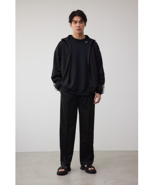 AZUL by moussy(アズールバイマウジー)の「ジャガードロゴテープサンダル(サンダル・メンズ・ブラック・LARGE/MEDIUM)」の3枚目の写真