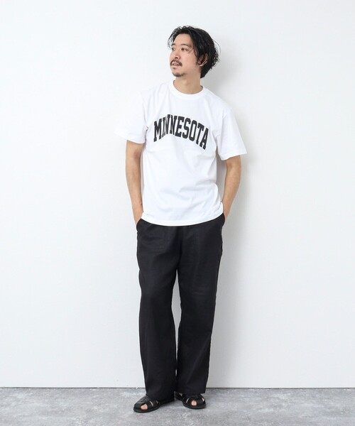 GOOD ROCK SPEED（グッドロックスピード）の「【Good Rock Speed/グッドロックスピード】別注MINNESOTA /ミネソタ Tシャツ（Tシャツ/カットソー・メンズ・ベビーピンク/ホワイト/ブラック・M/L/S）」の10枚目の写真