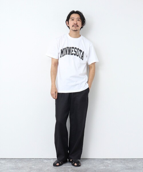 GOOD ROCK SPEED（グッドロックスピード）の「【Good Rock Speed/グッドロックスピード】別注MINNESOTA /ミネソタ Tシャツ（Tシャツ/カットソー・メンズ・ベビーピンク/ホワイト/ブラック・M/L/S）」の11枚目の写真