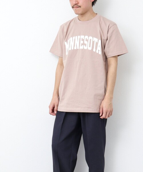GOOD ROCK SPEED（グッドロックスピード）の「【Good Rock Speed/グッドロックスピード】別注MINNESOTA /ミネソタ Tシャツ（Tシャツ/カットソー・メンズ・ベビーピンク/ホワイト/ブラック・M/L/S）」の16枚目の写真