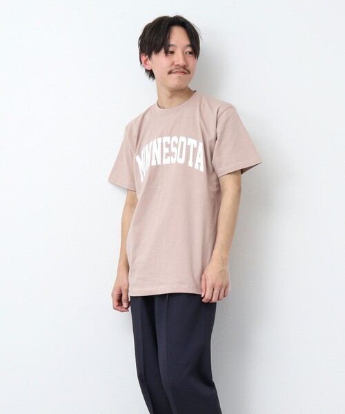 GOOD ROCK SPEED（グッドロックスピード）の「【Good Rock Speed/グッドロックスピード】別注MINNESOTA /ミネソタ Tシャツ（Tシャツ/カットソー・メンズ・ベビーピンク/ホワイト/ブラック・M/L/S）」の17枚目の写真