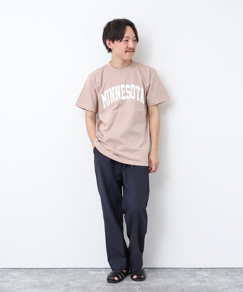 GOOD ROCK SPEED（グッドロックスピード）の「【Good Rock Speed/グッドロックスピード】別注MINNESOTA /ミネソタ Tシャツ（Tシャツ/カットソー・メンズ・ベビーピンク/ホワイト/ブラック・M/L/S）」の19枚目の写真