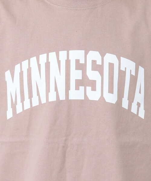 GOOD ROCK SPEED（グッドロックスピード）の「【Good Rock Speed/グッドロックスピード】別注MINNESOTA /ミネソタ Tシャツ（Tシャツ/カットソー・メンズ・ベビーピンク/ホワイト/ブラック・M/L/S）」の20枚目の写真
