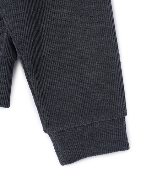 le cercle ADAM ET ROPE'（ルセルクルアダムエロペ）の「【mens】ストレッチカルゼカーディガン（カーディガン/ボレロ・メンズ・カーキ/グレー/ブラック・L/M）」の7枚目の写真