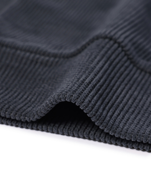 le cercle ADAM ET ROPE'（ルセルクルアダムエロペ）の「【mens】ストレッチカルゼカーディガン（カーディガン/ボレロ・メンズ・カーキ/グレー/ブラック・L/M）」の10枚目の写真