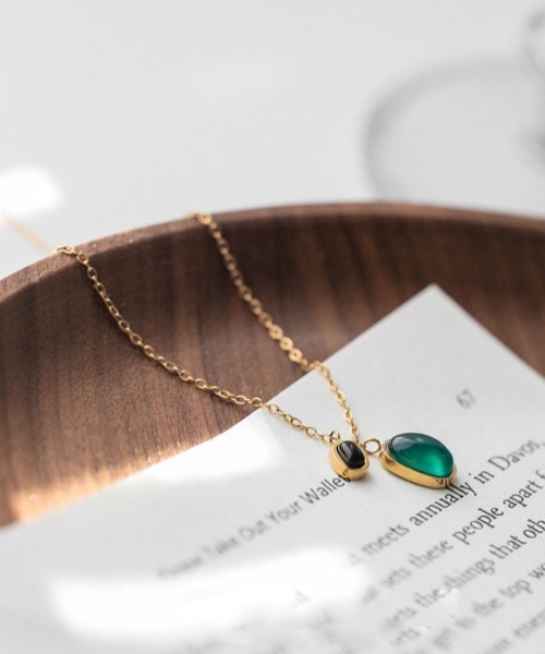 Coo+i（クーイ）の「瑪瑙ステンレスチェーンアンクレット（アンクレット・レディース・ゴールド・FREE）」の12枚目の写真