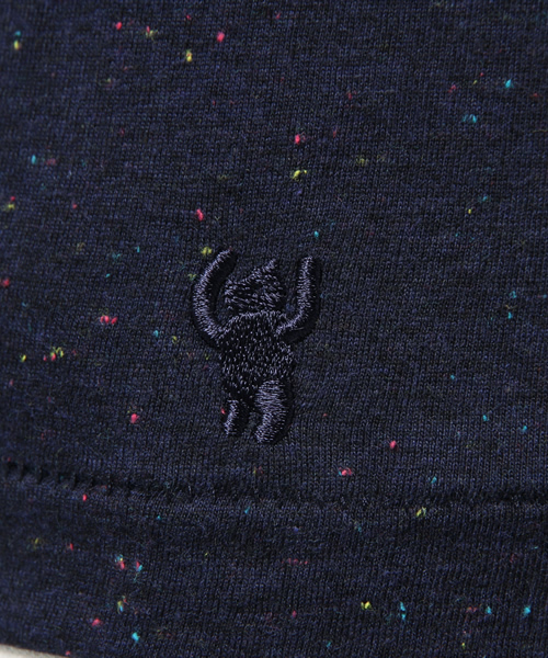 coen（コーエン）の「カラーネップクルーネックカットソー（Tシャツ/カットソー・レディース・グレー/ネイビー・MEDIUM/LARGE）」の8枚目の写真