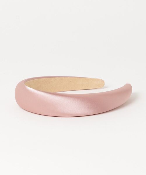 RUBY AND YOU（ルビーアンドユー）の「［select］サテンカチューシャ（カチューシャ・レディース・ピンク/ホワイト/アイボリー・FREE）」の4枚目の写真