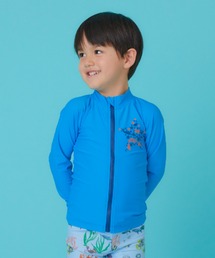 [水着･スイム]アニマルスタープリントラッシュガード