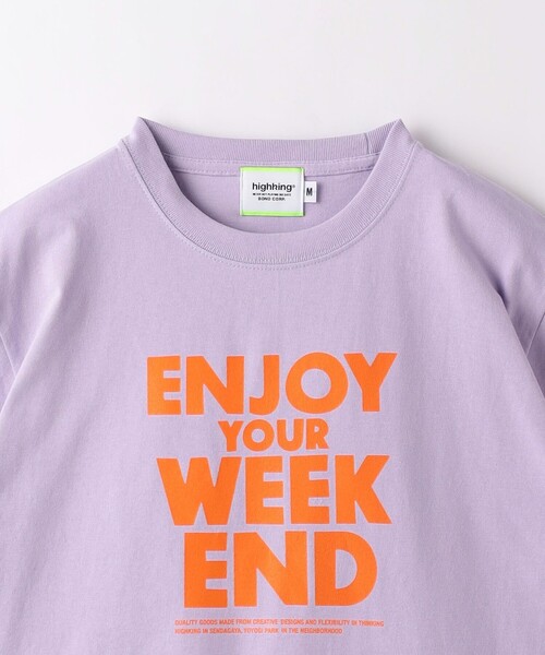 highking（ハイキング）の「＜HIGHKING＞TJ エンジョイ Tシャツ 140cm-150cm（Tシャツ/カットソー・キッズ・ケリー/コバルトブルー/ライラック・M(140-150cm)）」の13枚目の写真