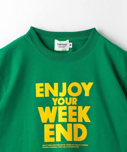 highking（ハイキング）の「＜HIGHKING＞TJ エンジョイ Tシャツ 140cm-150cm（Tシャツ/カットソー・キッズ・ケリー/コバルトブルー/ライラック・M(140-150cm)）」の7枚目の写真