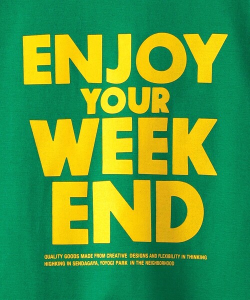 highking（ハイキング）の「＜HIGHKING＞TJ エンジョイ Tシャツ 140cm-150cm（Tシャツ/カットソー・キッズ・ケリー/コバルトブルー/ライラック・M(140-150cm)）」の8枚目の写真