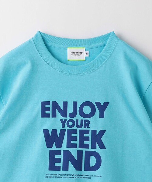 highking（ハイキング）の「＜HIGHKING＞TJ エンジョイ Tシャツ 140cm-150cm（Tシャツ/カットソー・キッズ・ケリー/コバルトブルー/ライラック・M(140-150cm)）」の11枚目の写真