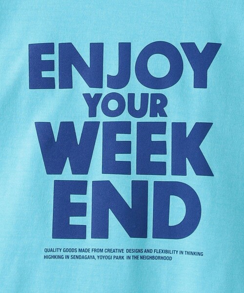 highking（ハイキング）の「＜HIGHKING＞TJ エンジョイ Tシャツ 140cm-150cm（Tシャツ/カットソー・キッズ・ケリー/コバルトブルー/ライラック・M(140-150cm)）」の12枚目の写真