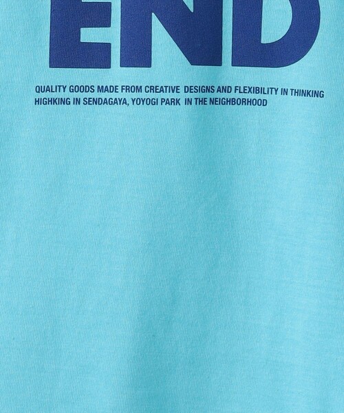 highking（ハイキング）の「＜HIGHKING＞TJ エンジョイ Tシャツ 140cm-150cm（Tシャツ/カットソー・キッズ・ケリー/コバルトブルー/ライラック・M(140-150cm)）」の4枚目の写真