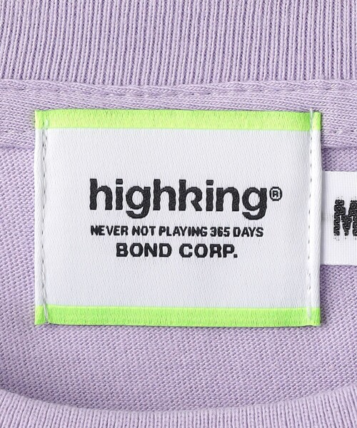 highking（ハイキング）の「＜HIGHKING＞TJ エンジョイ Tシャツ 140cm-150cm（Tシャツ/カットソー・キッズ・ケリー/コバルトブルー/ライラック・M(140-150cm)）」の5枚目の写真