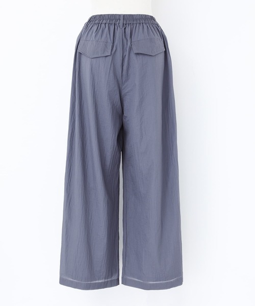 n'OrLABEL（ノアールレーベル）の「『シアータックパンツ』（その他パンツ・レディース・ベージュ/グレイッシュブルー/ブラック・1/2）」の6枚目の写真