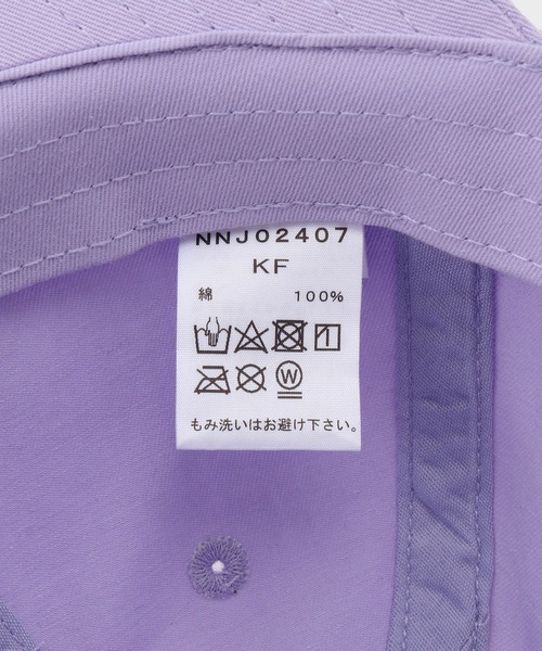 THE NORTH FACE(ザノースフェイス)の「【KIDS】【THENORTHFACE/ザ ノースフェイス】スモールロゴキャップ(キャップ・キッズ・ダークラベンダー/ベージュ系その他・FREE)」の7枚目の写真