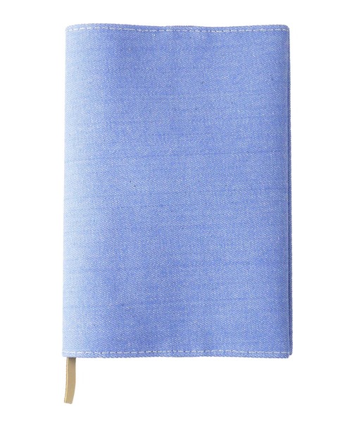 GLOBAL FORME CONCRETE（グローバルフォルムコンクリート）の「20カラーデニム 文庫判ブックカバー（本・レディース・ネイビー/イエロー/ホワイト/ブラウン/レッド/グレー/ブルー・FREE）」の5枚目の写真