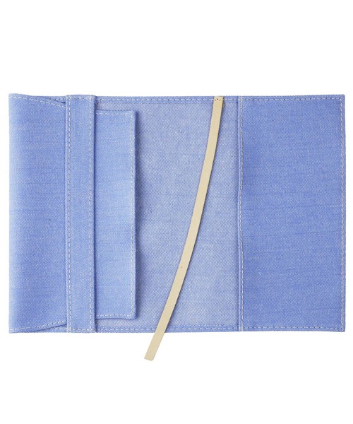 GLOBAL FORME CONCRETE（グローバルフォルムコンクリート）の「20カラーデニム 文庫判ブックカバー（本・レディース・ネイビー/イエロー/ホワイト/ブラウン/レッド/グレー/ブルー・FREE）」の12枚目の写真