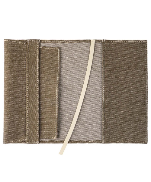 GLOBAL FORME CONCRETE（グローバルフォルムコンクリート）の「20カラーデニム 文庫判ブックカバー（本・レディース・ネイビー/イエロー/ホワイト/ブラウン/レッド/グレー/ブルー・FREE）」の10枚目の写真