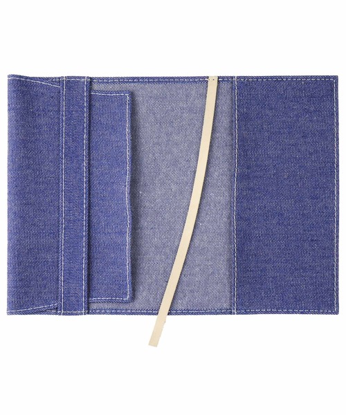 GLOBAL FORME CONCRETE（グローバルフォルムコンクリート）の「20カラーデニム 文庫判ブックカバー（本・レディース・ネイビー/イエロー/ホワイト/ブラウン/レッド/グレー/ブルー・FREE）」の11枚目の写真